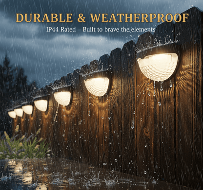 🌙Transform Your Outdoors with Warm, Solar-Powered Night Lighting