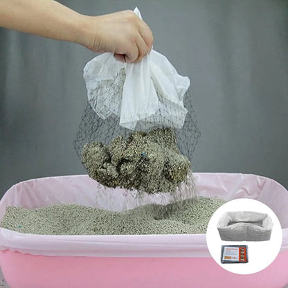 Clean Smarter, Not Harder – Reusable Cat Litter Liners for Easy Cleanup! 🧼🐾✨