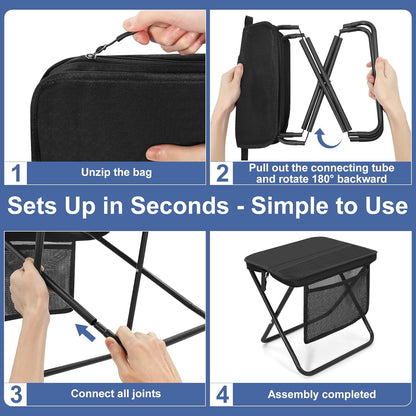 🔥Limited Time 49% Off✨Portable Folding Camping Stool