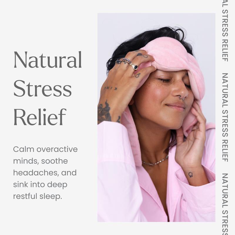 Sleep Deeper Tonight — Weighted Sleep Mask Now 45% Off 😴