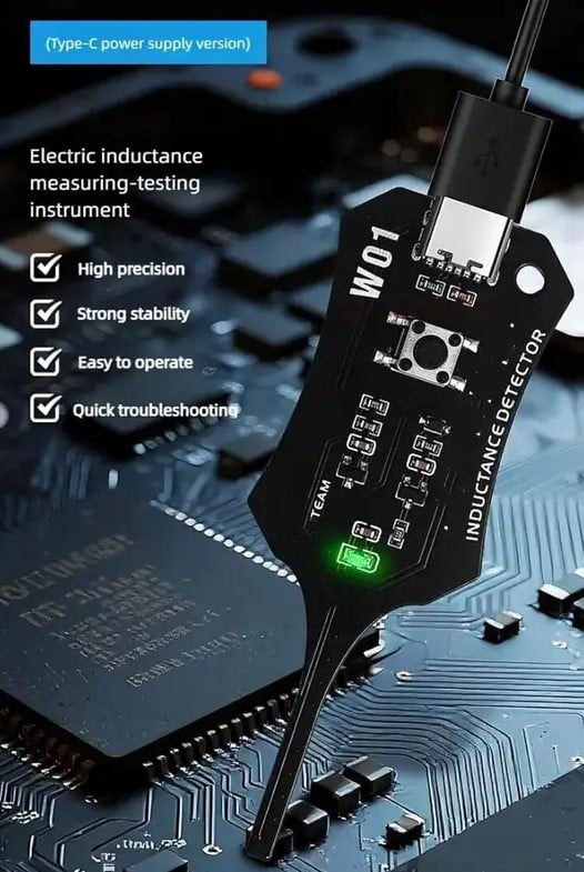 🔥 FLASH SALE: Buy 1 Get 1 FREE! Type-C Motherboard Inductor & Coil Tester