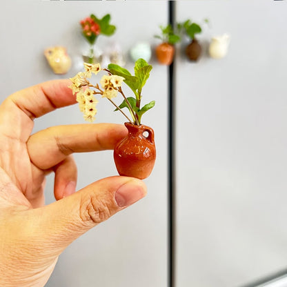 🎁Early Christmas🌸- Mini Ceramics Vase Fridge Magnet
