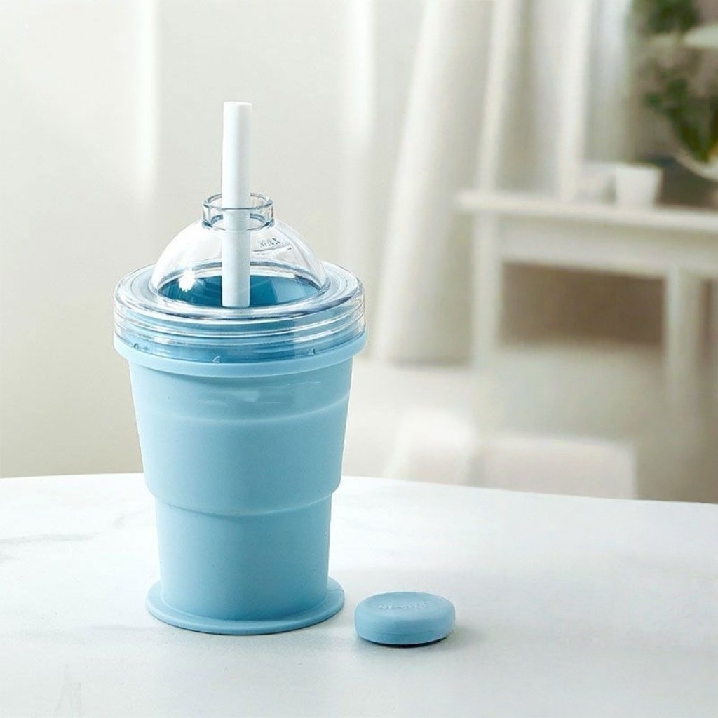 🔥NEW HOT SELLING 40% OFF 🔥 2-in-1 Collapsible Silicone Ice Ball Maker Cup