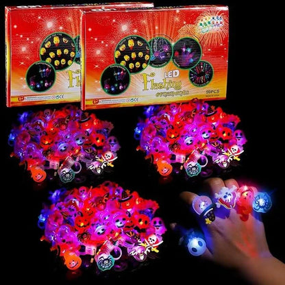 🎃 50% OFF SALE! 👻 Get 50 Glowing Halloween Rings NOW!
