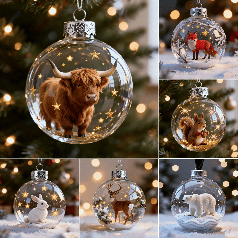 2026 Wildlife Wonders Collection Crystal  Ornament