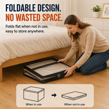 Premium Heavy-Duty Clear Storage Bag