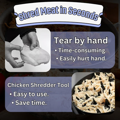 🍴Chicken Shredder Large Chicken Breast Shredder Tool🍗