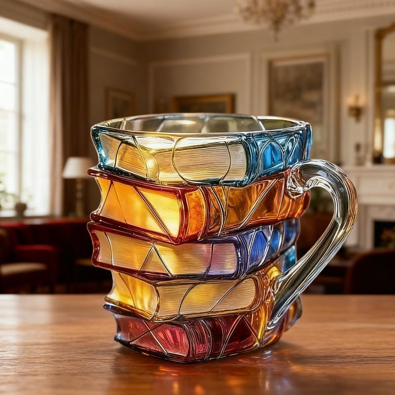 ⏰Christmas Limited Sale 48% OFF!!📚3D Painted Book Mug🍵