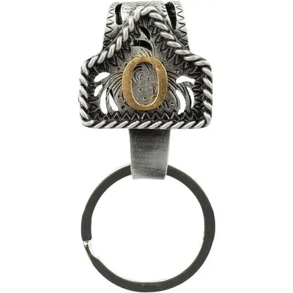 Vintage Letter Keychain