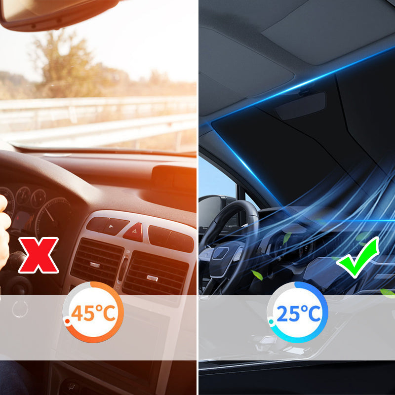 🔥 [40% OFF Limited Time] Foldable Car Heat Insulation Sunshade