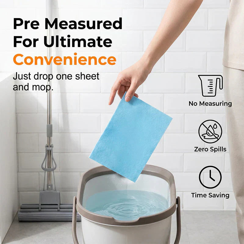 Water-Soluble Multi-Surface Cleaning Sheets