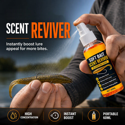 Soft Bait Scent Spray – Instant Fish-Attracting Reviver