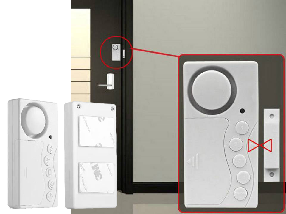 Seurico™ Wireless Fridge window Alarm Door Open