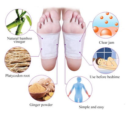 Ginger Detox Foot Patches (Pack Of 10)